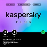 KL1050ROCFS  Kaspersky Plus + Who Calls. 3-Device 1 year Base Card